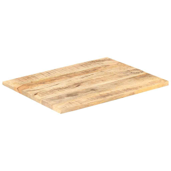 Pöytälevy täysi mangopuu 25-27 mm 80x70 cm