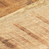 Pöytälevy täysi mangopuu 25-27 mm 80x70 cm