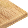 Pöytälevy täysi mangopuu 25-27 mm 80x80 cm