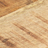 Pöytälevy täysi mangopuu 25-27 mm 80x80 cm