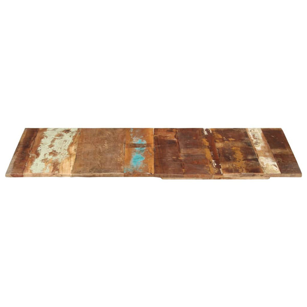 Suorakulmainen pöytälevy 60x120 cm 15-16 mm täysi kierrätyspuu