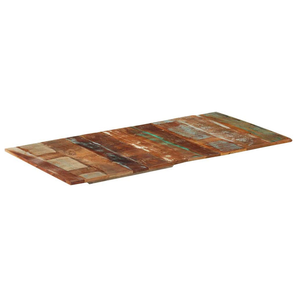 Suorakulmainen pöytälevy 60x120 cm 15-16 mm täysi kierrätyspuu