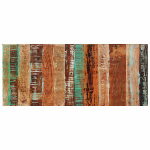 Suorakulmainen pöytälevy 60x140 cm 15-16 mm täysi kierrätyspuu