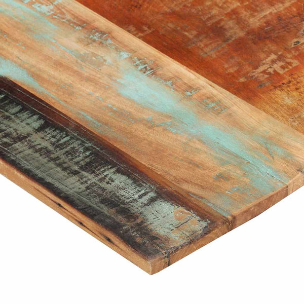 Suorakulmainen pöytälevy 60x140 cm 15-16 mm täysi kierrätyspuu