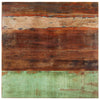Neliönmuotoinen pöytälevy 80x80 cm 15-16 mm täysi kierrätyspuu