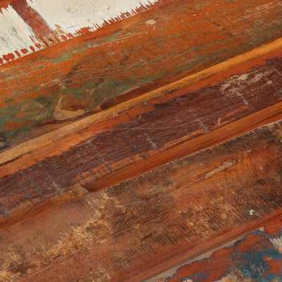 Neliönmuotoinen pöytälevy 80x80 cm 15-16 mm täysi kierrätyspuu