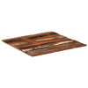 Neliönmuotoinen pöytälevy Dimitria 80x80cm 15-16 mm (kierrätyspuu)
