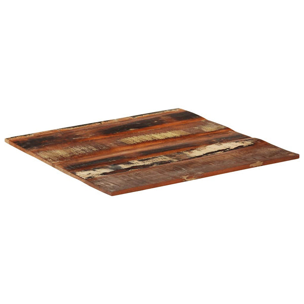 Neliönmuotoinen pöytälevy Dimitria 80x80cm 15-16 mm (kierrätyspuu)