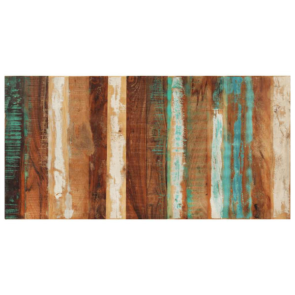 Suorakulmainen pöytälevy 60x120 cm 25-27 mm täysi kierrätyspuu