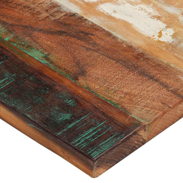 Suorakulmainen pöytälevy 60x120 cm 25-27 mm täysi kierrätyspuu