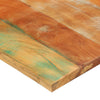 Suorakulmainen pöytälevy 60x140 cm 25-27 mm täysi kierrätyspuu