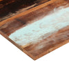 Neliönmuotoinen pöytälevy 80x80 cm 25-27 mm täysi kierrätyspuu