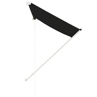 Antrasiitti sisäänkelattava markiisi Golban 100x150cm