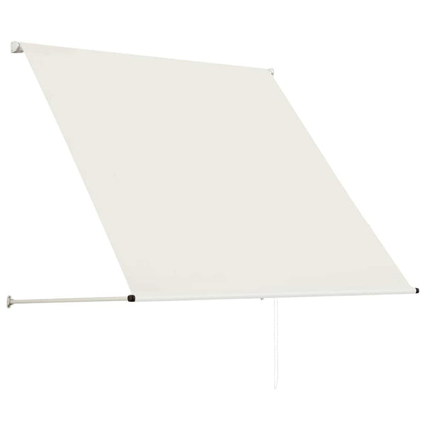 Sisäänkelattava markiisi 100x150 cm kerma