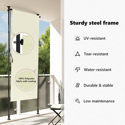 Kerma ulkorullaverho Feliana 100x270cm