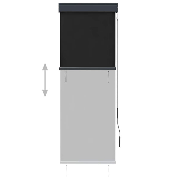 Ulkorullaverho 60x250 cm antrasiitti