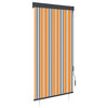 Ulkorullaverho 80x250 cm keltainen ja sininen