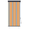 Ulkorullaverho 80x250 cm keltainen ja sininen
