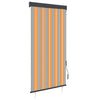Ulkorullaverho 100x250 cm keltainen ja sininen