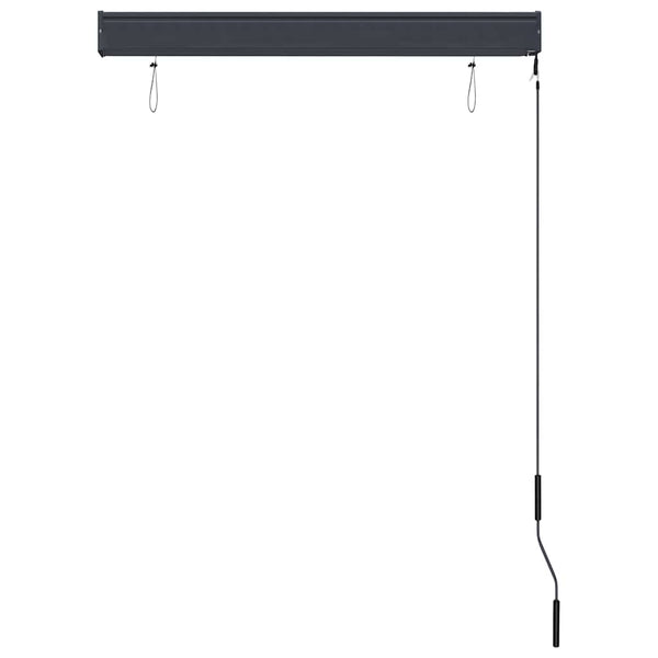 Ulkorullaverho 100x250 cm keltainen ja sininen