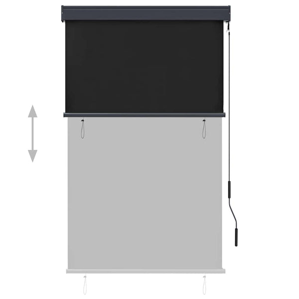 Ulkorullaverho 100x250 cm antrasiitti