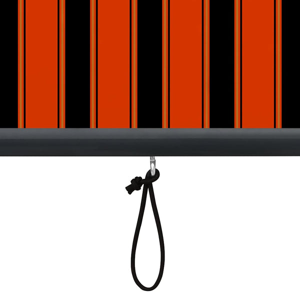 Ulkorullaverho 100x250 cm oranssi ja ruskea
