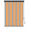 Ulkorullaverho 120x250 cm keltainen ja sininen