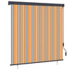 Ulkorullaverho 170x250 cm keltainen ja sininen