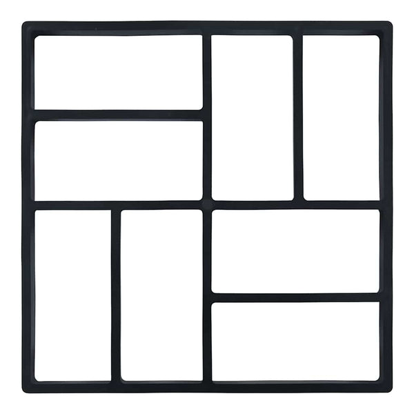 Polkujen luomismuotit 2 kpl 40x40x4 cm muovi