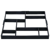 Polkujen luomismuotit 2 kpl 50,4x50,4x4,3 cm muovi