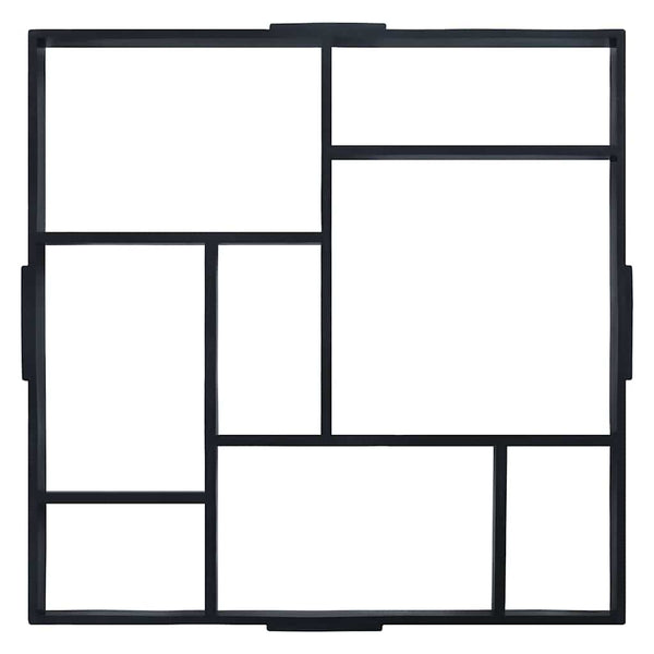 Polkujen luomismuotit 2 kpl 50,4x50,4x4,3 cm muovi