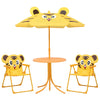 Kelt 3-osainen lasten puutarhan bistrosarja aurinkovarjolla Nadim
