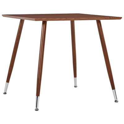 Ruokapöytä ruskea 80,5x80,5x73 cm MDF