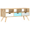 TV-taso 110x35x48 cm täysi mangopuu