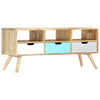 TV-taso 110x35x48 cm täysi mangopuu