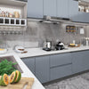 Itseliimautuva huonekalukalvo harmaa 500x90 cm PVC
