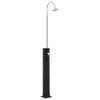 Musta aurinkovoimasuihku Stetca 214cm 20 l