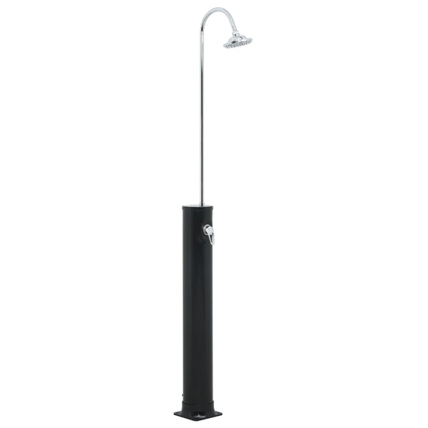 Musta aurinkovoimasuihku Stetca 214cm 20 l