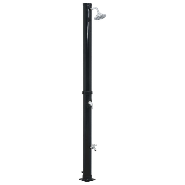 Musta aurinkovoimasuihku Bocskai 220cm 20 l