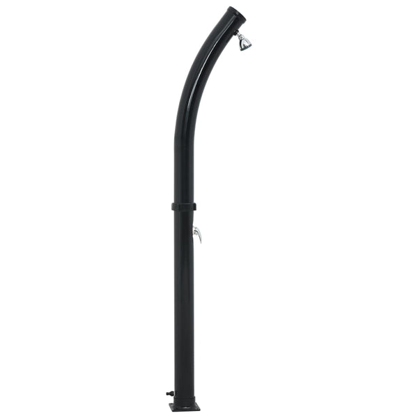 Musta aurinkovoimasuihku Mirax 214cm 20 l