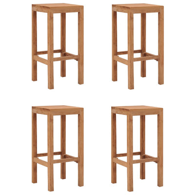 Baarijakkarat 4 kpl täysi tiikki
