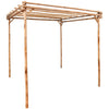 Pergola bambu 170x170x220 cm