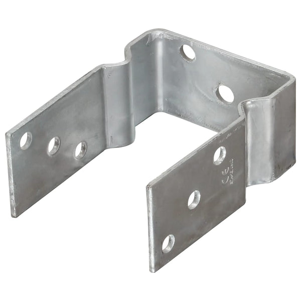 Aita-ankkurit 6 kpl hopea 10x6x15 cm galvanoitu teräs