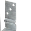 Aita-ankkurit 6 kpl hopea 10x6x15 cm galvanoitu teräs