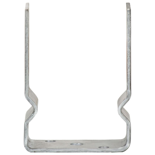 Aita-ankkurit 12 kpl hopeanvärinen 10x6x15 cm galvanoitu teräs