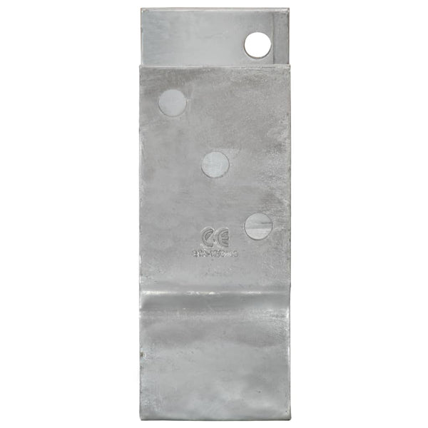 Aita-ankkurit 12 kpl hopeanvärinen 10x6x15 cm galvanoitu teräs