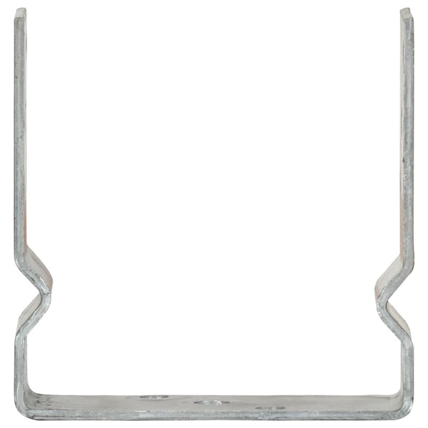 Aita-ankkurit 12 kpl hopeanvärinen 14x6x15 cm galvanoitu teräs