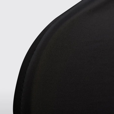 Tuolinpäällinen venyvä musta 12 kpl