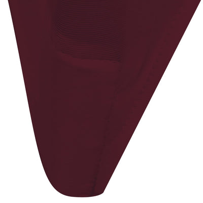 Tuolinpäällinen venyvä viininpunainen 12 kpl
