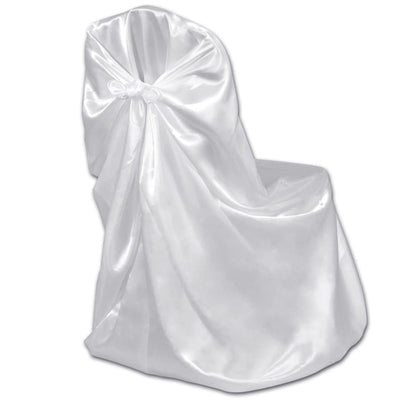 Tuolinpäällinen hääjuhliin valkoinen 12 kpl
